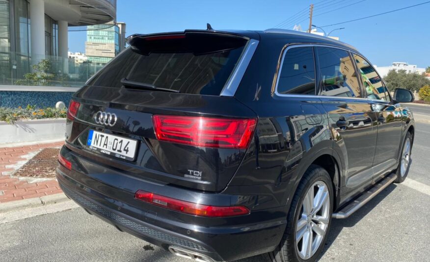 Audi Q7 S-Line 2016